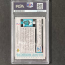 2007-08 Upper Deck First Edition KAB2 Julian Wright Signed AUTO PSA Slabbed RC Hornets