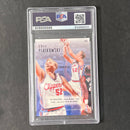 1995 Skybox NBA #43 Eric Piatkowski Signed Card AUTO PSA Slabbed Clippers