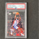 2008-2009 Upper Deck #52 Rodney Stuckey Signed Card AUTO PSA Slabbed Pistons