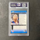 2004 PressPass #4 Andre Brown Signed Card AUTO PSA Slabbed DePaul