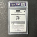 2006-07 Panini Hoops #242 Anthony Morrow Signed Card AUTO PSA/DNA Slabbed Thunder