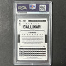 2015-16 NBA Hoops #237 Danilo Gallinari Signed AUTO PSA Slabbed Nuggets