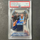 2017-18 Panini Prizm Emmanuel Mudiay Signed Card AUTO PSA Slabbed Nuggets