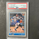 2016-17 Panini Complete #193 C.J. Watson Signed Card AUTO PSA Slabbed Magic