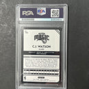 2016-17 Panini Complete #193 C.J. Watson Signed Card AUTO PSA Slabbed Magic