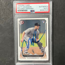 2014 Topps Bowman #130 Matt Davidson Signed Card Auto PSA Slabbed White Sox