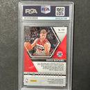 2020 Panini Mosaic #172 Davis Bertans Signed Card AUTO PSA/DNA Slabbed Wizards