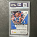 2019-20 Panini Mosaic #64 Dorian Finney-Smith Signed Card AUTO PSA Slabbed Mavericks