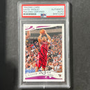 2005 Topps #92 David Wesley Signed Card AUTO PSA Slabbed Rockets
