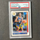 2021-22 NBA Hoops #223 Isaiah Jackson Signed Card AUTO PSA Slabbed Pacers
