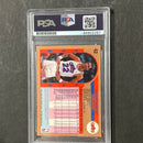 1992-93 Fleer #42 Larry Nance Signed Card AUTO PSA Slabbed Cavaliers