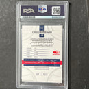 2008 Donruss Threads #101 Emilio Bonifacio Signed Card AUTO PSA Slabbed Nationals