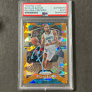 2019-20 Panini Prizm Silver #57 Nicolas Batum Signed Card AUTO PSA Slabbed Hornets