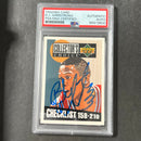 1994-95 Upper Deck #210 B. J. Armstrong Signed Card AUTO PSA Slabbed Bulls