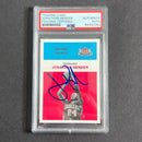 2001-02 Fleer #18 Jonathan Bender Signed Card AUTO PSA Slabbed Pacers