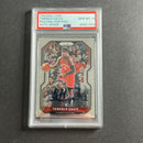 2021-22 Panini Prizm #197 Terence Davis Signed Card AUTO 10 PSA Slabbed RC Raptors