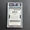 2015-16 NBA Hoops #106 Nikola Mirotic Signed Card AUTO PSA Slabbed Bulls