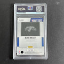 2022-23 Panini Instant #DN21 signed Blake Wesley Auto Card PSA/DNA Slabbed Draft Spurs