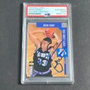 1994-95 Upper Deck Basketball #413 Brian Grant Signed Card AUTO PSA Slabbed Kings