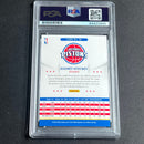 2012 Panini #89 Rodney Stuckey Signed Card AUTO PSA Slabbed Pistons