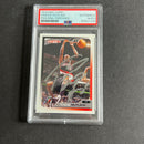2005-06 Topps Total #142 Travis Outlaw Signed Card AUTO PSA Slabbed Portland Trail Blazers