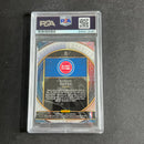 2020-21 Panini Select #23 Killian Hayes Signed Card AUTO PSA Slabbed RC Pistons