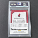 2019-20 NBA Hoops Premium #101 Derrick Jones Jr. Signed Card AUTO 10 PSA Slabbed Heat