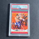 2012-13 NBA Hoops #259 Josh Harrellson Signed Card AUTO PSA Slabbed RC Rockets
