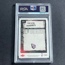 2008-09 Fleer Basketball #65 Devin Harris Signed Card AUTO PSA Slabbed Nets