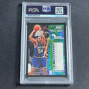 1994-95 Fleer #50 Popeye Jones Signed Card AUTO PSA Slabbed Mavericks