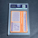 1970 Topps #129 Johnny Robinson signed Card Slabbed AUTO 10 PSA/DNA Kansas City Chiefs