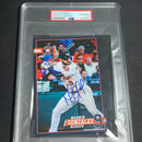 Marwin Gonzalez signed Promo Card PSA/DNA Encapsulated Houston Astros autographed