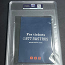 Marwin Gonzalez signed Promo Card PSA/DNA Encapsulated Houston Astros autographed