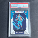 2020-21 NBA Hoops #222 Nick Richards Signed Card AUTO PSA Slabbed RC Hornets