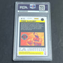 2020-21 PANINI FLUX #165 Fred VanVleet Signed Card AUTO PSA Slabbed Raptors