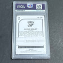 2019-20 Panini Hoops #249 Darius Bazley Signed Card AUTO PSA Slabbed Thunder