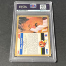 1991 Score #268 Russ Grimm Signed Card AUTO 10 PSA Slabbed Washington
