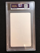 Arnie Risen Signed index card Auto PSA Slabbed Ohio State