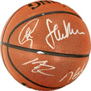 Warrior Greats signed Basketball PSA/DNA Warriors autographed