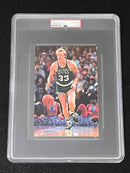 Larry Bird Signed photo PSA/DNA Celtics Autographed Slabbed