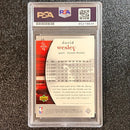 2005-06 Upper Deck #28 David Wesley Signed Card AUTO PSA Slabbed Rockets