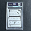 2021-22 Panini Hoops #231 Cameron Thomas Signed Card PSA/DNA Encapsulated