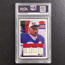 1992 Fleer #33 Thurman Thomas Signed Card PSA AUTO Slabbed Bills