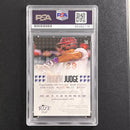 2013 Leaf Rize Draft #36 AARON JUDGE Signed Card PSA Slabbed Yankees