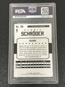 2015-16 NBA Hoops #89 Dennis Schroder Signed Card PSA AUTO Slabbed Hawks