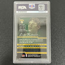 2004-05 Fleer #61 Luke Ridnour Signed Card AUTO PSA Slabbed Super Sonics