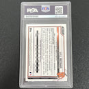2021 Bowman Draft #BDC-197 Will Bednar Signed Card PSA Slabbed AUTO Giants