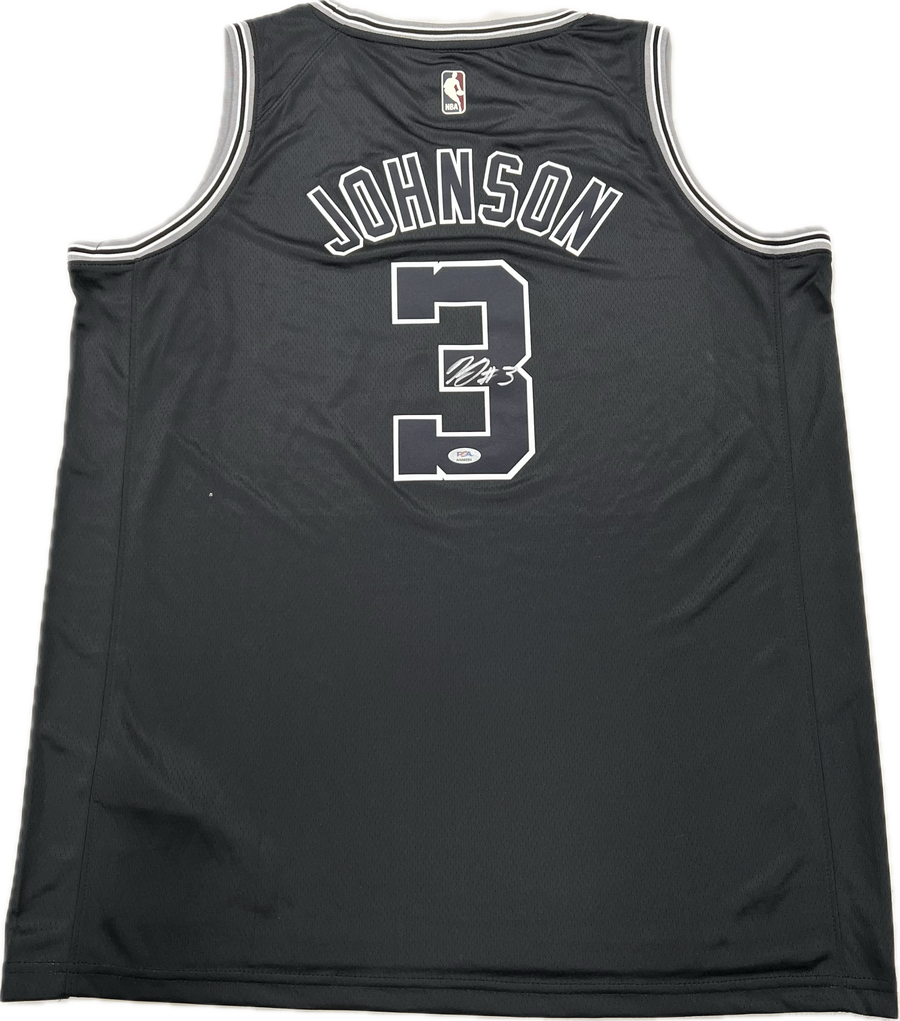 Keldon Johnson signed jersey PSA San Antonio Spurs Autographed
