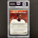 2011 Press Pass #PPS-VM Vonn Miller Signed Card AUTO PSA Slabbed Broncos