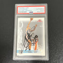 2010 Fleer Focus #1 Tim Duncan Signed Card PSA Slabbed AUTO Spurs